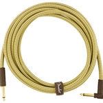 Fender Deluxe Series Instrument Cable Straight/Right Angle Tweed