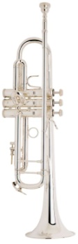 Bach 180s
-37 Stradivarius Trumpet, Silver Plated