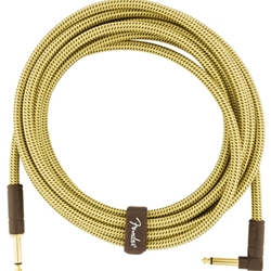 Fender Deluxe Instrument Cable Straight/Angle 15'