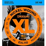 DADDARIO EXL110 Nickel Wound Electric Guitar Strings, Reg  Light, 10-46