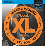 D'Addario EXL160-5 5 String Bass Strings