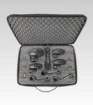 SHURE PGADRUMKIT5 5 Piece Microphone Kit with Case and Cables