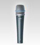 SHURE BETA57A SUPERCARDIOID DYNAMIC INSTRUMENT MICROPHONE