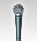SHURE BETA58A Supercardioid Dynamic Vocal Microphone