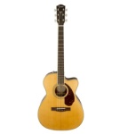 FENDER 0960251221 Paramount PM-3 Std Triple-0 Acou/El Guitar w/Case Nat