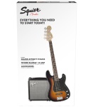 Squier By Fender Affinity Series Precision PJ Bass Pack