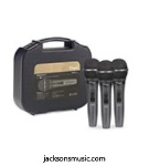 STAGG SDMP15-3 Microphone Set of 3 W Case