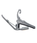 Kyser Quick Change Guitar Capo Silver Vein