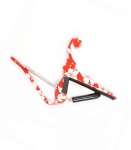 Quick Change Ukulele Capo Red Hibiscus