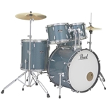 Pearl Roadshow 5pc Drumset w/Hdw & Cymbals, Aqua Metallic
