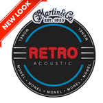 Martin MM12 Retro Acoustic Guitar Strings, Monel, Light