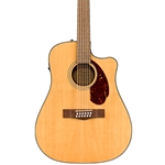 Fender CD-140SCE Dread 12 String Acou/El Guitar w.Case, Natural