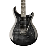 PRS SE Custom 24 Electric Guitar, Floyd Rose, Charcoal Burst