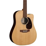 Martin DCX2E-BRAZ12STR Acoustic Electric Guitar w/Bag