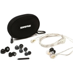 Shure SE215-CL Sound Isolating Earphones, Clear