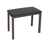 Casio C7BN Metal Piano Bench, Walnut