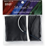 Hodge HCLSBK Silk Bb Clarinet Swab, Black