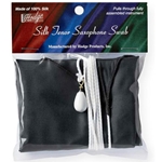 Hodge HTSSBK Silk Tenor Saxophone Swab, Black