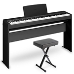 YAMAHA P-143LXB 88 Note Digital Piano Bundle - REDUCED $50.00
