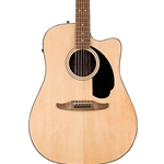 FENDER 0974220521 CA STD Redondo Cutaway Acoustic Electric Guitar, Natural