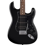 FENDER 0266441506 Standard Stratocaster Electric Guitar, HSS, BPG, Black