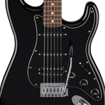 FENDER 0266441506 Standard Stratocaster Electric Guitar, HSS, BPG, Black