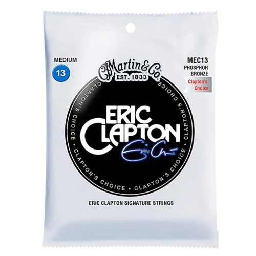 Martin MEC13 Eric Clapton Acoustic Guitar Strings, Medium