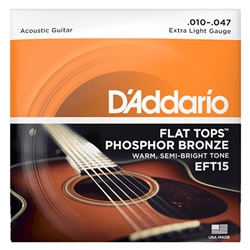 D'Addario EFT15 Acoustic Guitar Strings
