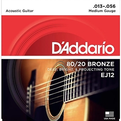 D'Addario EJ12 Acoustic Guitar Strings