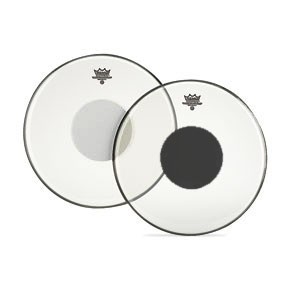 Controlled Sound Clear/Black Dot Drumhead - 12"