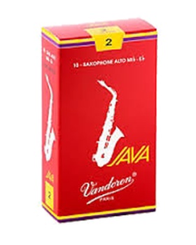 Vandoren Java Red Alto Sax Reeds, Box of 10