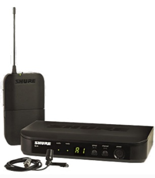 SHURE BLX14/CVL-H9 BLX Wireless Lavalier Mic System H9 Freq