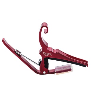 Kyser Quick Change Guitar Capo Red