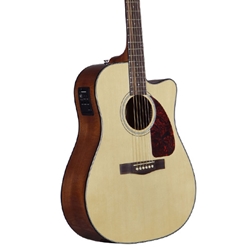 Fender CD-140SCE Acou/El Guitar w/Case NAT