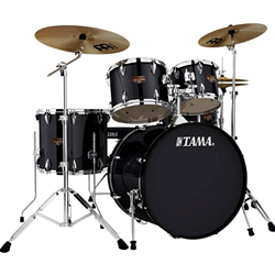 TAMA Imperial Star 5pc Drum Set w/Harware, Hairline Black