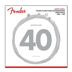 Fender 7250M Super 7250's Nickel Plated Bass Strings, Light