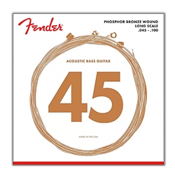 Fender 8060 Phosphor Bronze Acoustic Bass Strings - Long Scale