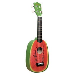 Amahi DDUK16 Soprano Ukulele, Watermelon Design