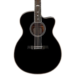 PRS AE20E SE Angelius Acoustic Electric Guitar, Black