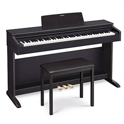 Casio AP-270 Celviano 88 Note Digital Piano with Bench, Black