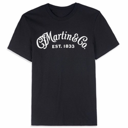 Martin 18CM0109M Logo Tee Shirt, Black