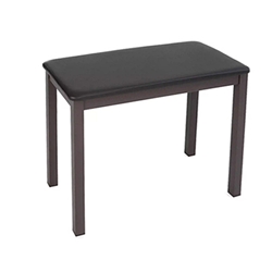 Casio C7BN Metal Piano Bench, Walnut