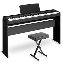 Yamaha P-143B Bundle, Includes Piano, 1-100B Stand, Onstage Bench