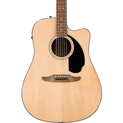 FENDER 0974220521 CA Std Redondo Cutaway Acoustic Electric Guitar, Natural