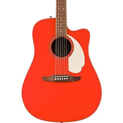 FENDER 0974221540 CA Std Redondo Cutaway Acoustic Electric Guitar, FRD