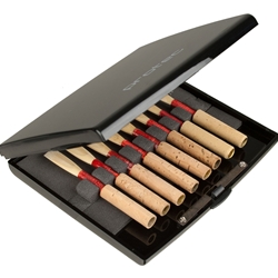 PROTE A252 Oboe Reed Case, 8 Reeds, Black