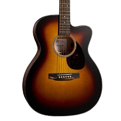 Martin OMC-10E Road Series, 000-14 Fret Cutaway, Acoustic Electric Guitar w/Bag